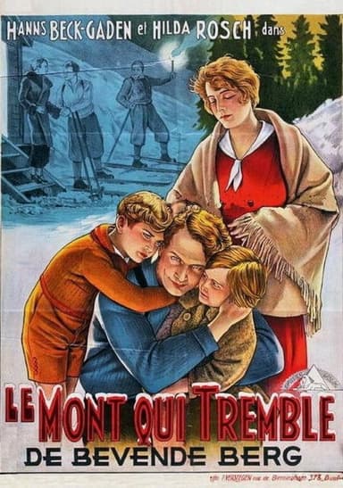 Der bebende Berg poster