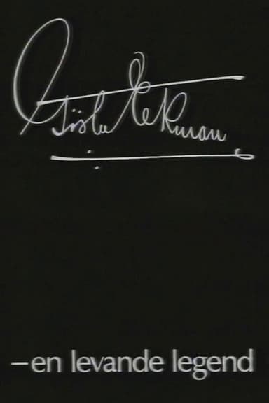Gösta Ekman - En levande legend poster