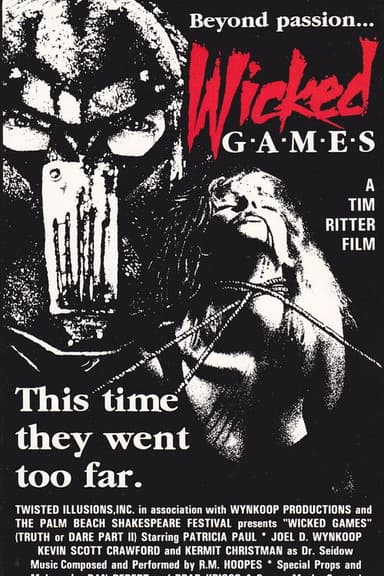 Wicked Games poster