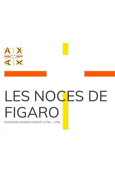 The Marriage of Figaro - Aix-en-Provence Festival poster