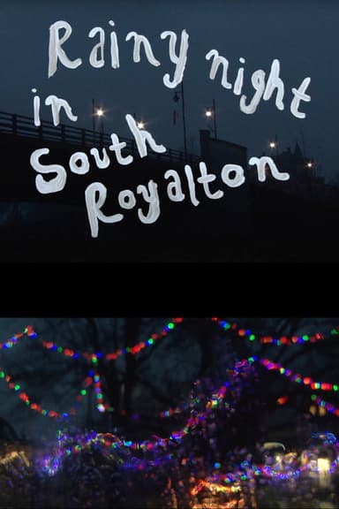 Rainy Night in South Royalton poster