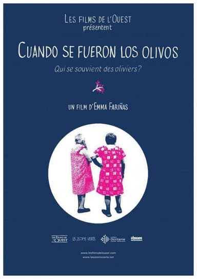 Cuando se fueron los olivos poster