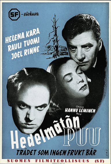 Hedelmätön puu poster