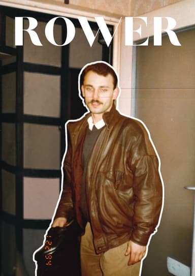 Rower poster