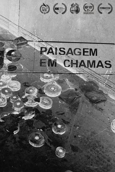 Paisagem em Chamas poster