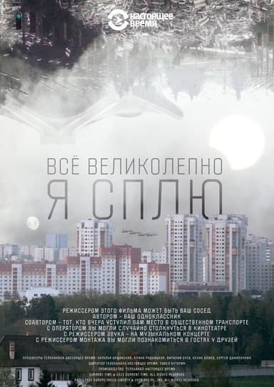 Everything is Fine. I'm Sleeping poster