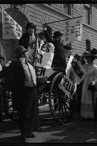 Den moderna suffragetten poster