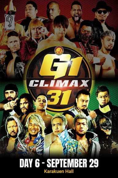 NJPW G1 Climax 31: Day 6 poster