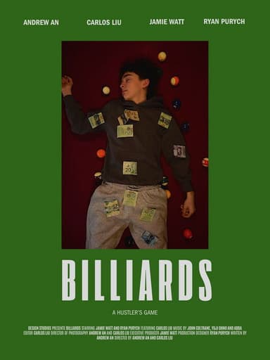 Billiards poster