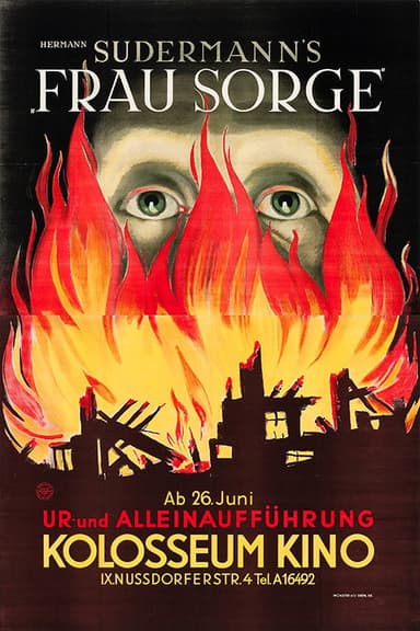 Frau Sorge poster