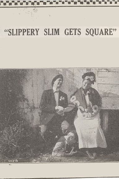 Slippery Slim Gets Square poster