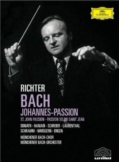 Bach: St. John Passion poster