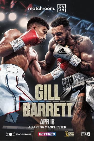 Jordan Gill vs. Zelfa Barrett poster