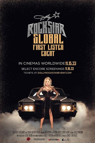 Dolly Parton Rockstar Global First Listen Event poster