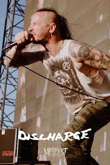 Discharge - Hellfest 2022 poster