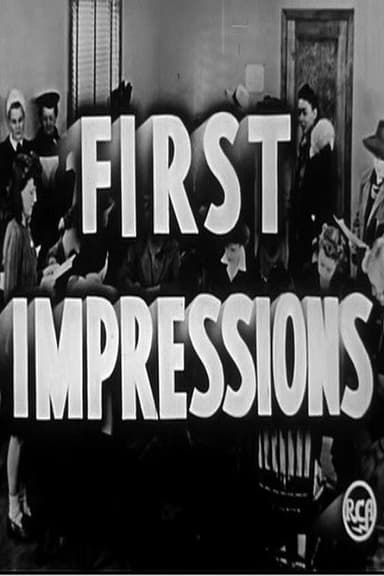 First Impressions poster