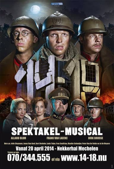 14-18 Spektakel-Musical poster