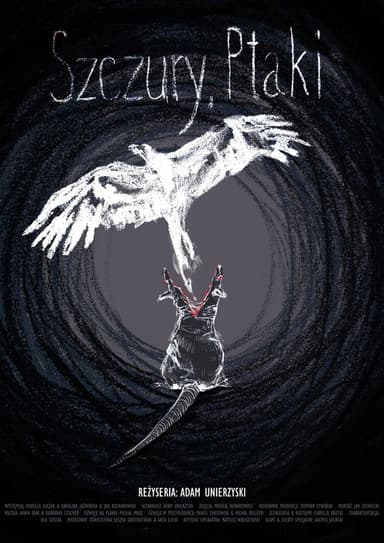 Szczury, ptaki poster