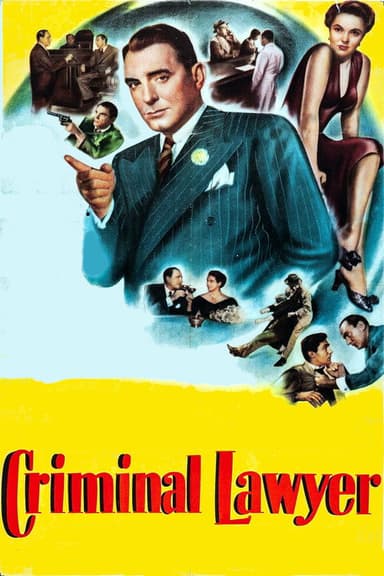 Criminal Lawyer poster