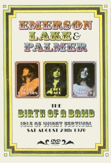 Emerson, Lake & Palmer: The Birth of a Band, Isle of Wight Festival 1970 poster