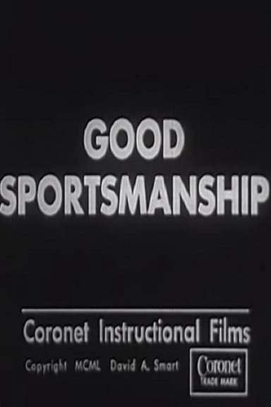 Good Sportsmanship poster