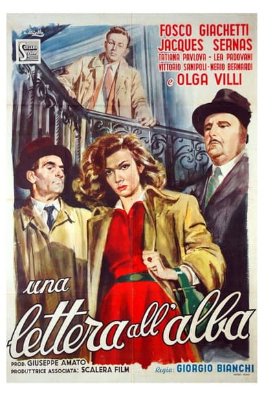Una lettera all'alba poster