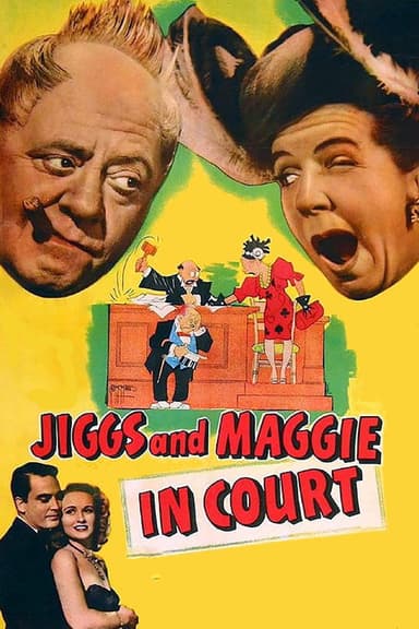 Jiggs and Maggie in Court poster