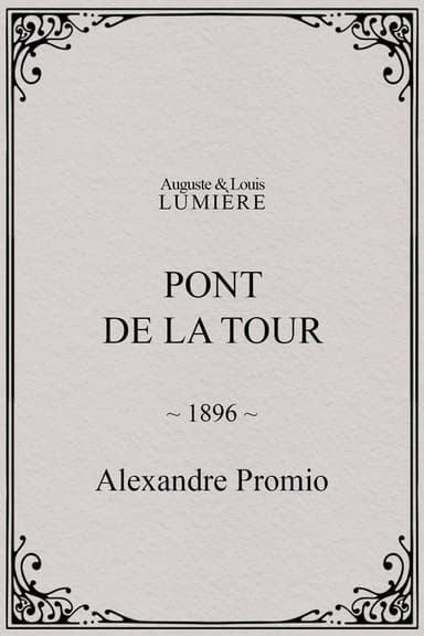 Pont de la Tour poster