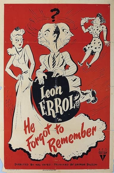 He Forgot to Remember poster