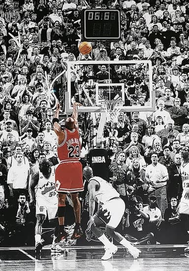 NBA Finals 1998 Game 6 poster