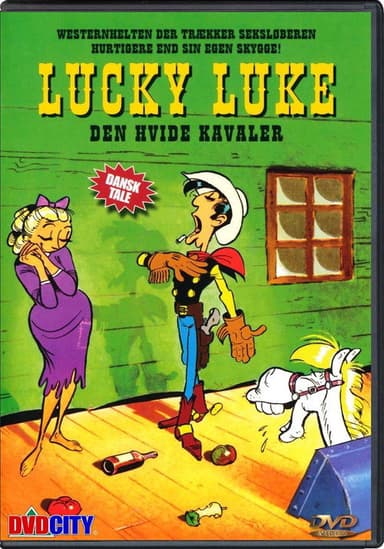 Lucky Luke Le Cavalier Blanc poster