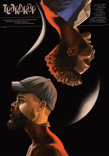 Teardrop poster