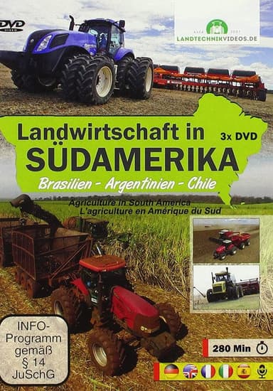 Landwirtschaft in Südamerika - Argentinien poster
