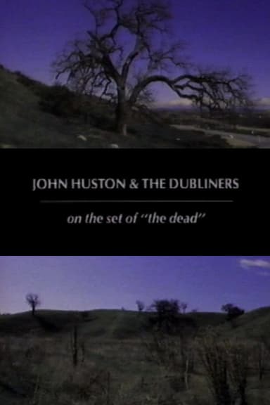John Huston and the Dubliners poster