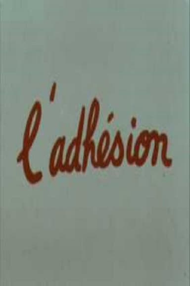 L'Adhésion poster