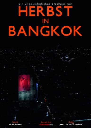 Herbst in Bangkok poster