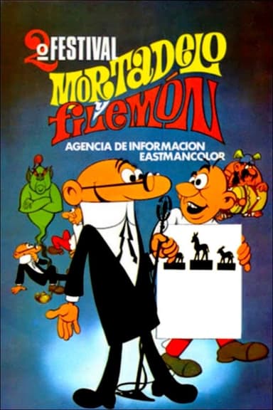 Second Mortadelo and Filemon Festival poster