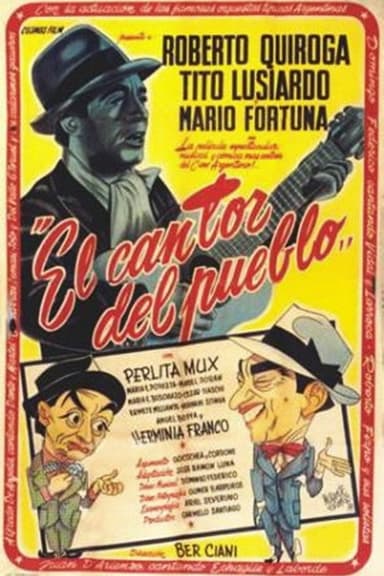 El cantor del pueblo poster