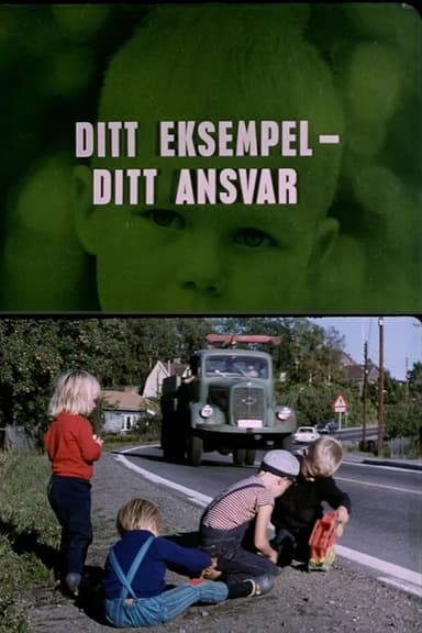 Oslofilm: Ditt eksempel - ditt ansvar poster