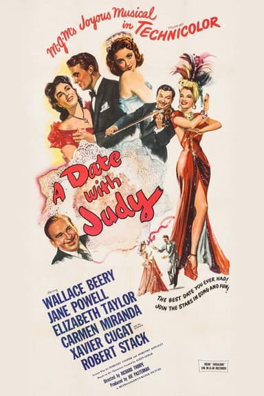 A Date with Judy poster