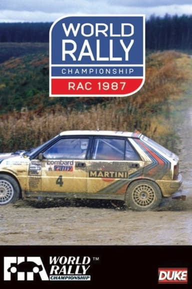 RAC Rally 1987 poster