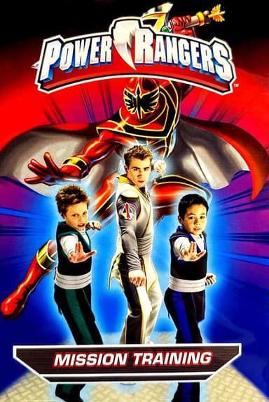 Power Rangers Mission Training poster