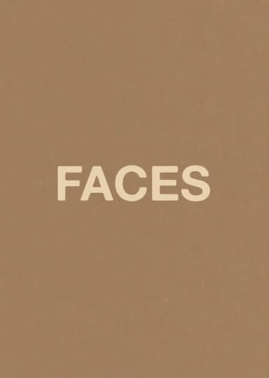 Faces poster