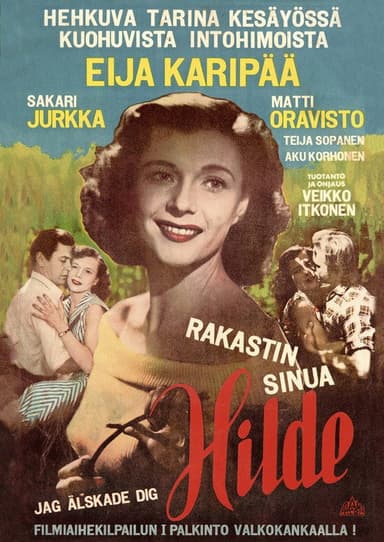 Rakastin sinua, Hilde poster