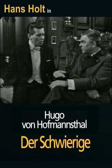 Der Schwierige poster