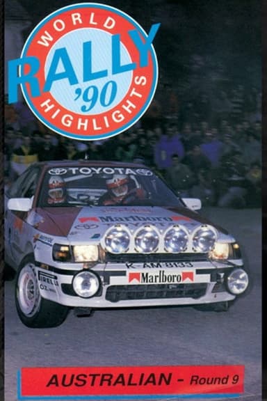 Rally Australia 1990 poster