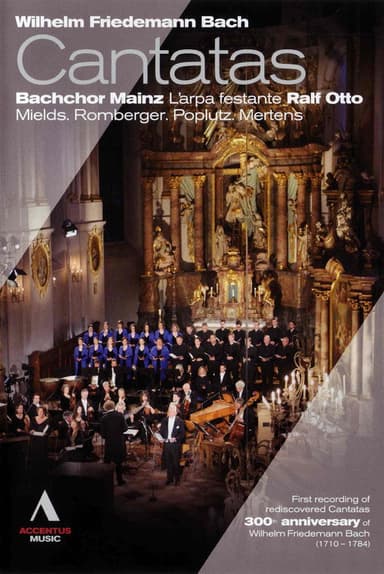 Wilhelm Friedemann Bach - Cantatas poster