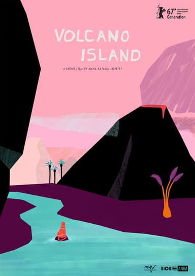 Volcano Island poster