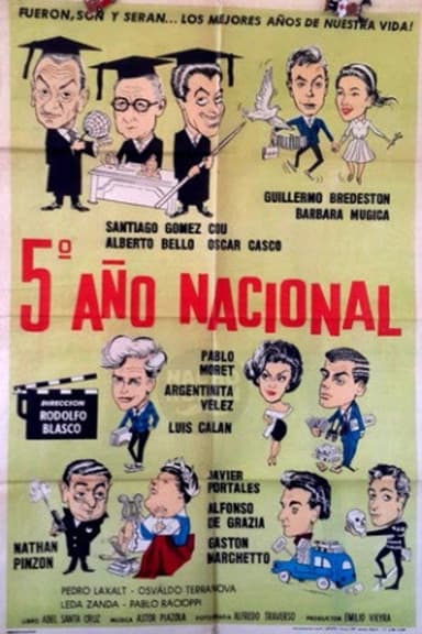 Last year of Nacional High School poster
