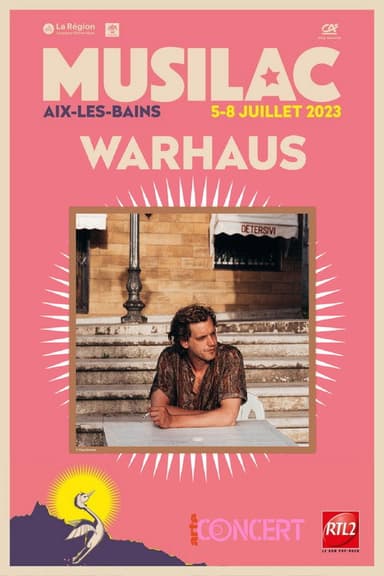 Warhaus - Musilac 2023 poster